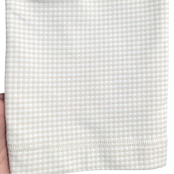 Lululemon Wunder Under Crop Leggings Gingham Size 6 - Picture 3 of 5